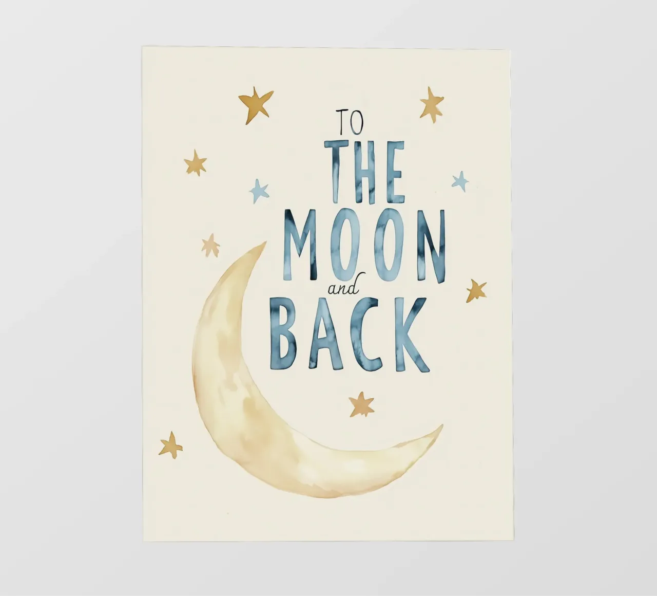 To The Moon And Back telo in pvc da treechild