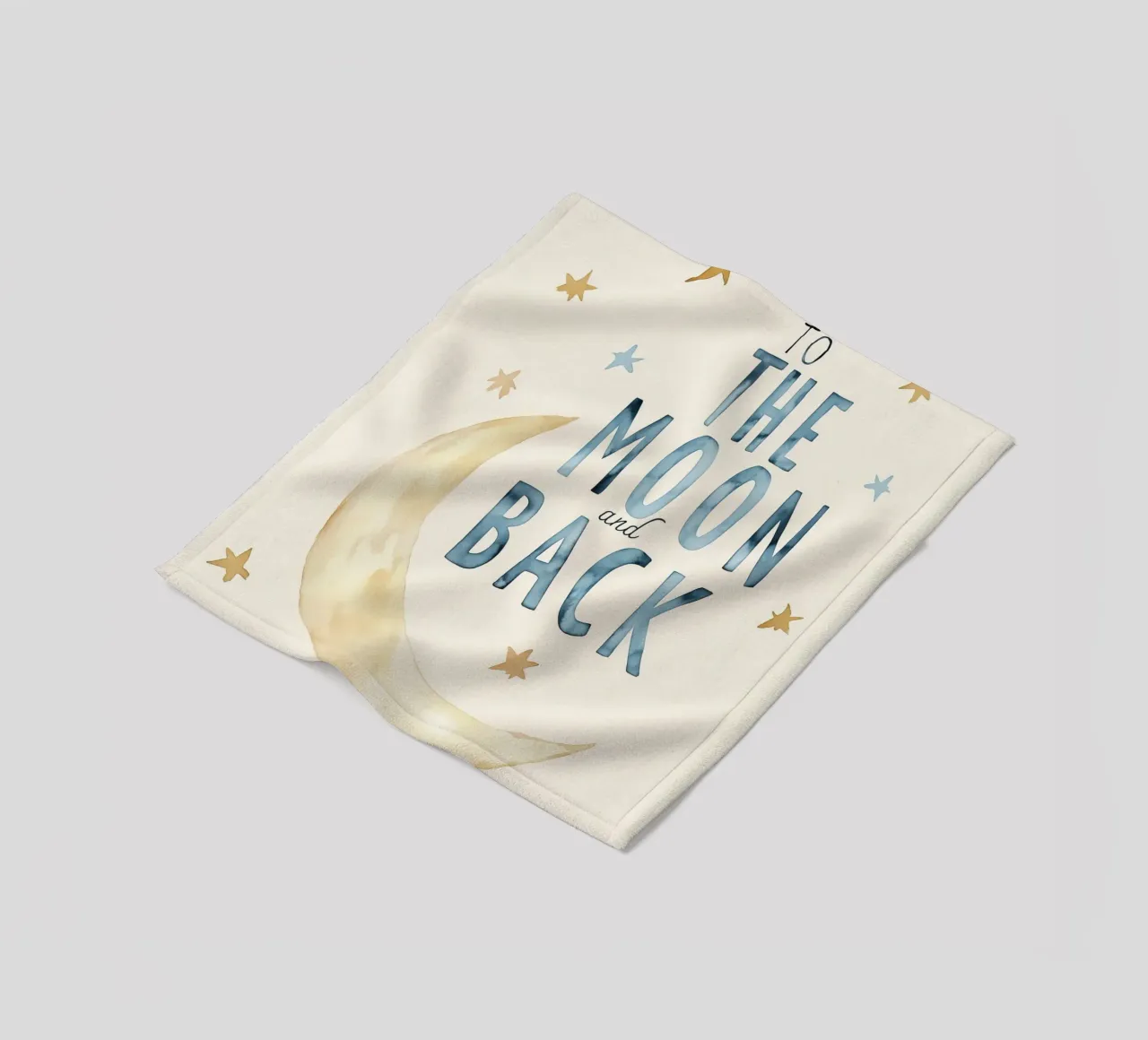 To The Moon And Back coperta in pile da treechild