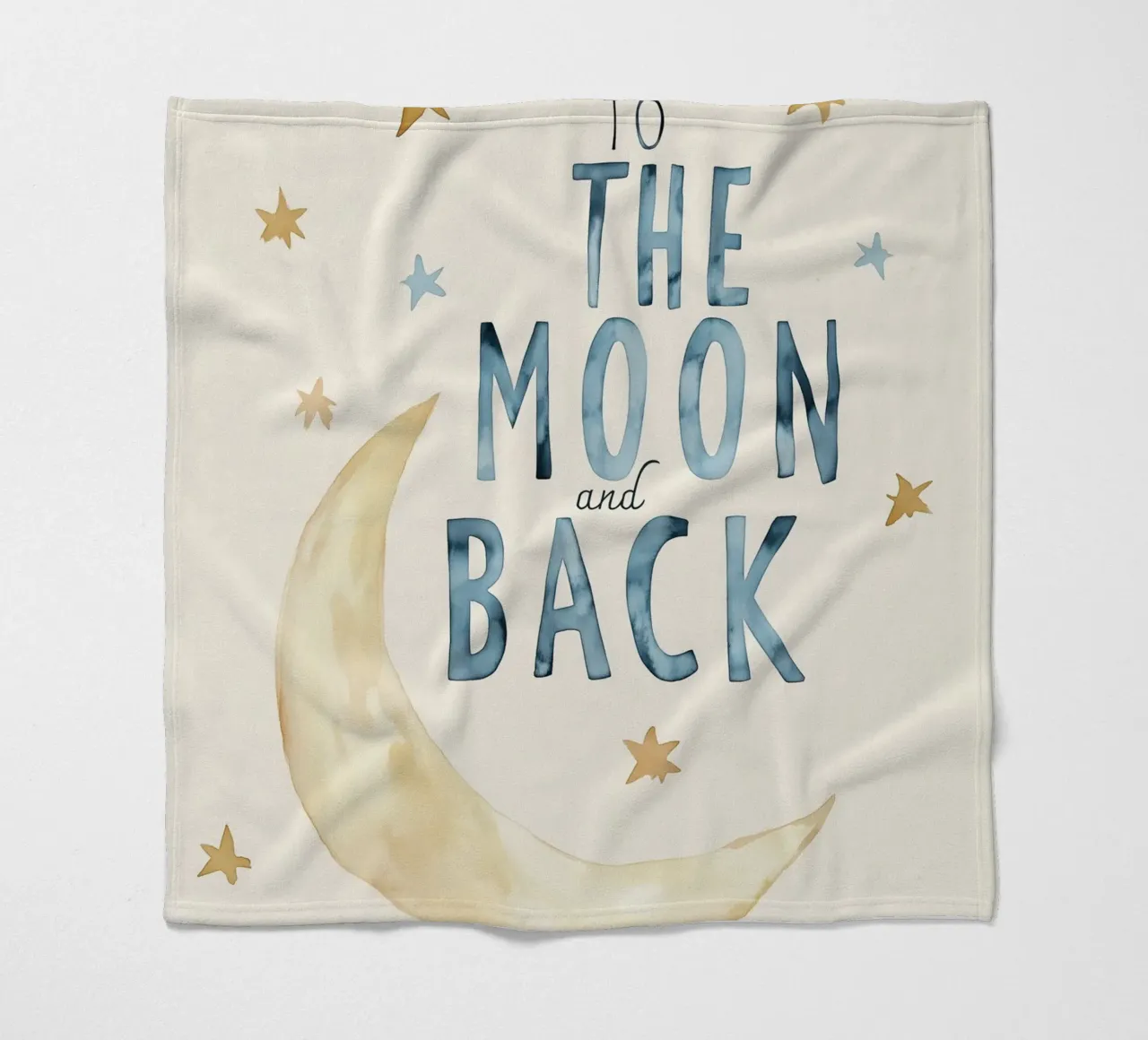 To The Moon And Back coperta in pile da treechild