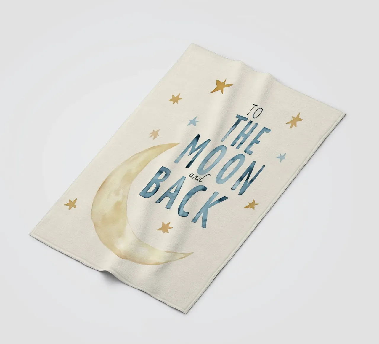 To The Moon And Back coperta in pile da treechild