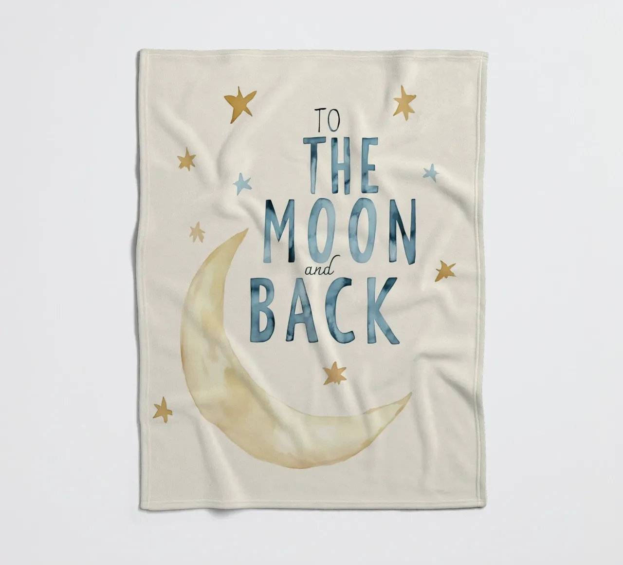 To The Moon And Back coperta in pile da treechild