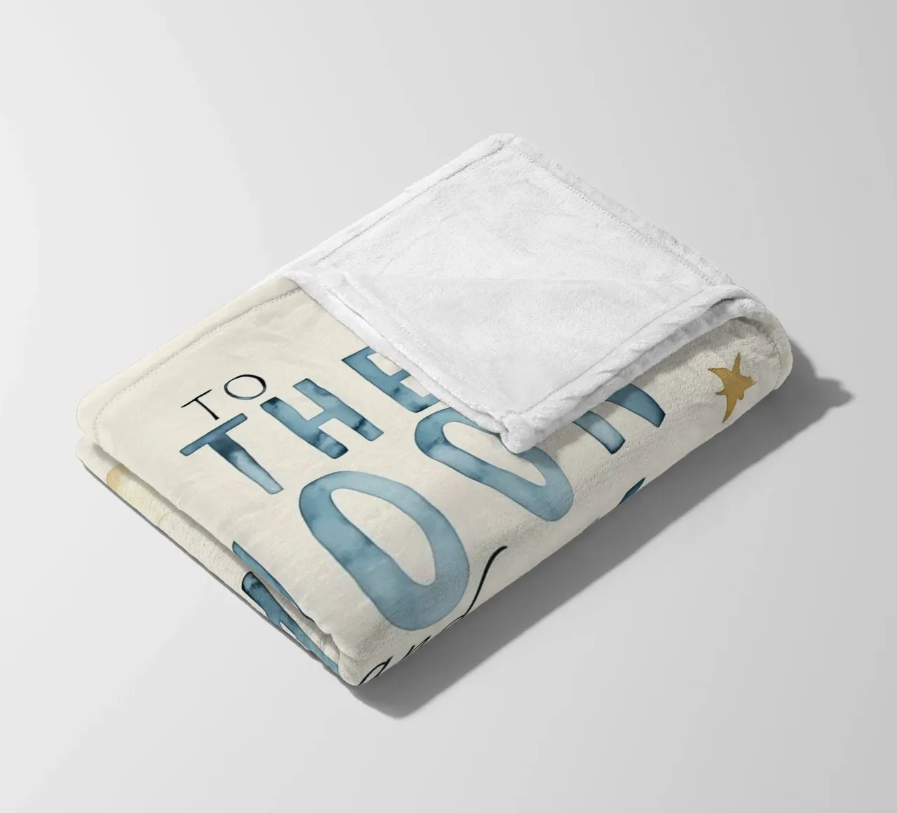 To The Moon And Back coperta in pile da treechild