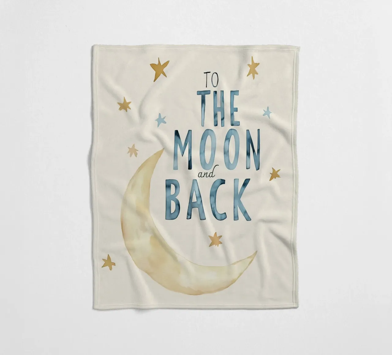 To The Moon And Back coperta in pile da treechild