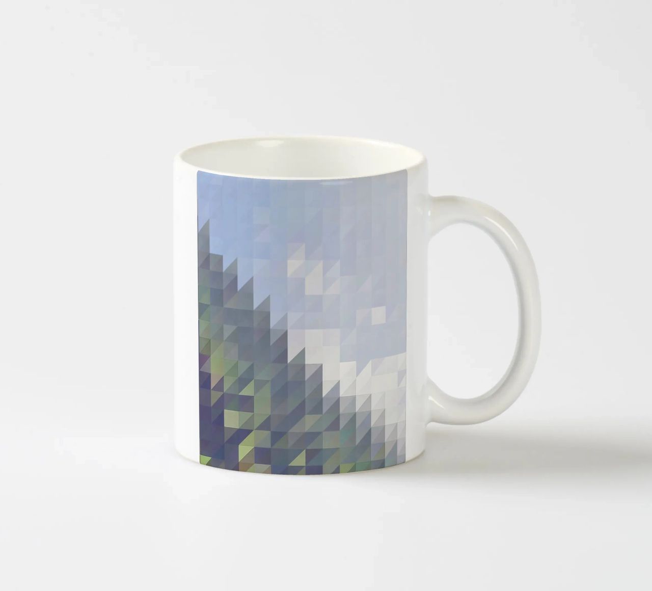 Triangle #001 tazza in ceramica da Zen Design