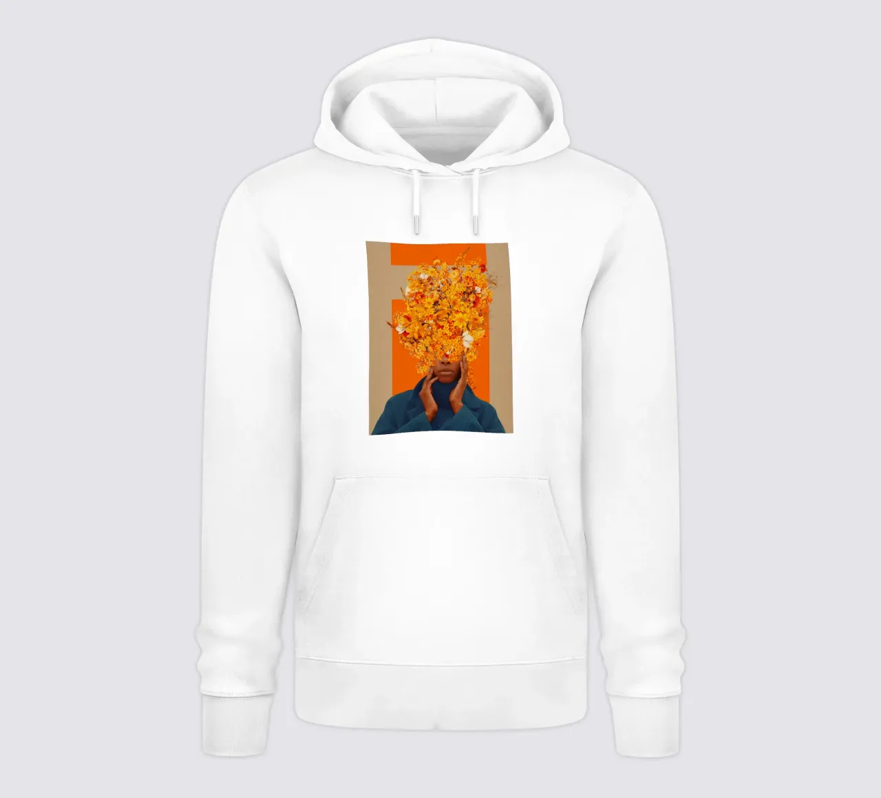Blooming for You again and again sudadera con capucha de Frank Moth