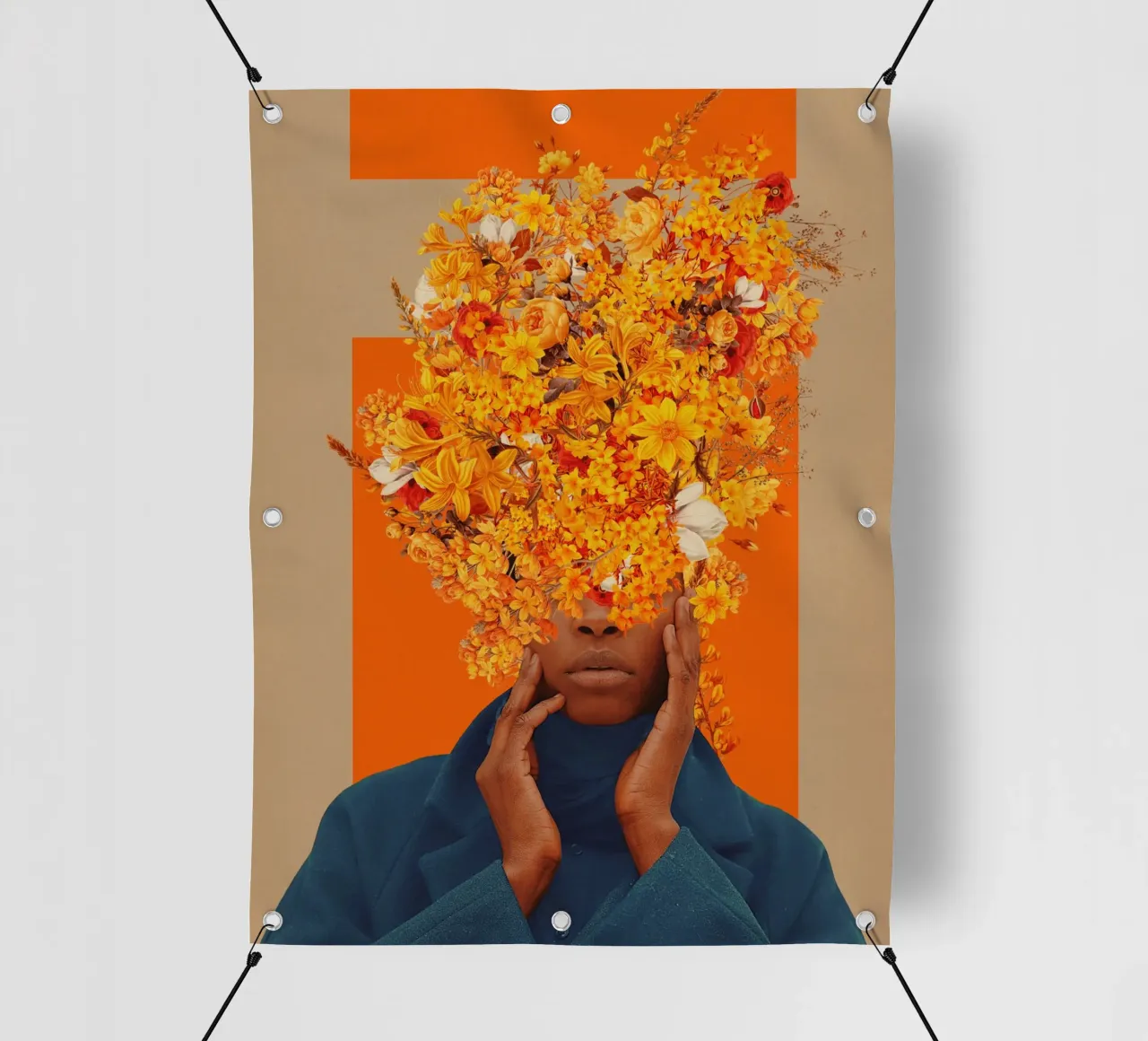 Blooming for You again and again pvc cover by Frank Moth