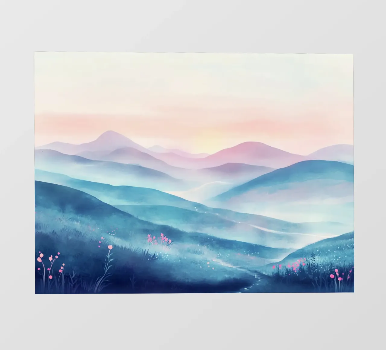 Sacred Mountain: the serenity of the summits pvc cover by Théïa's Fantasia World