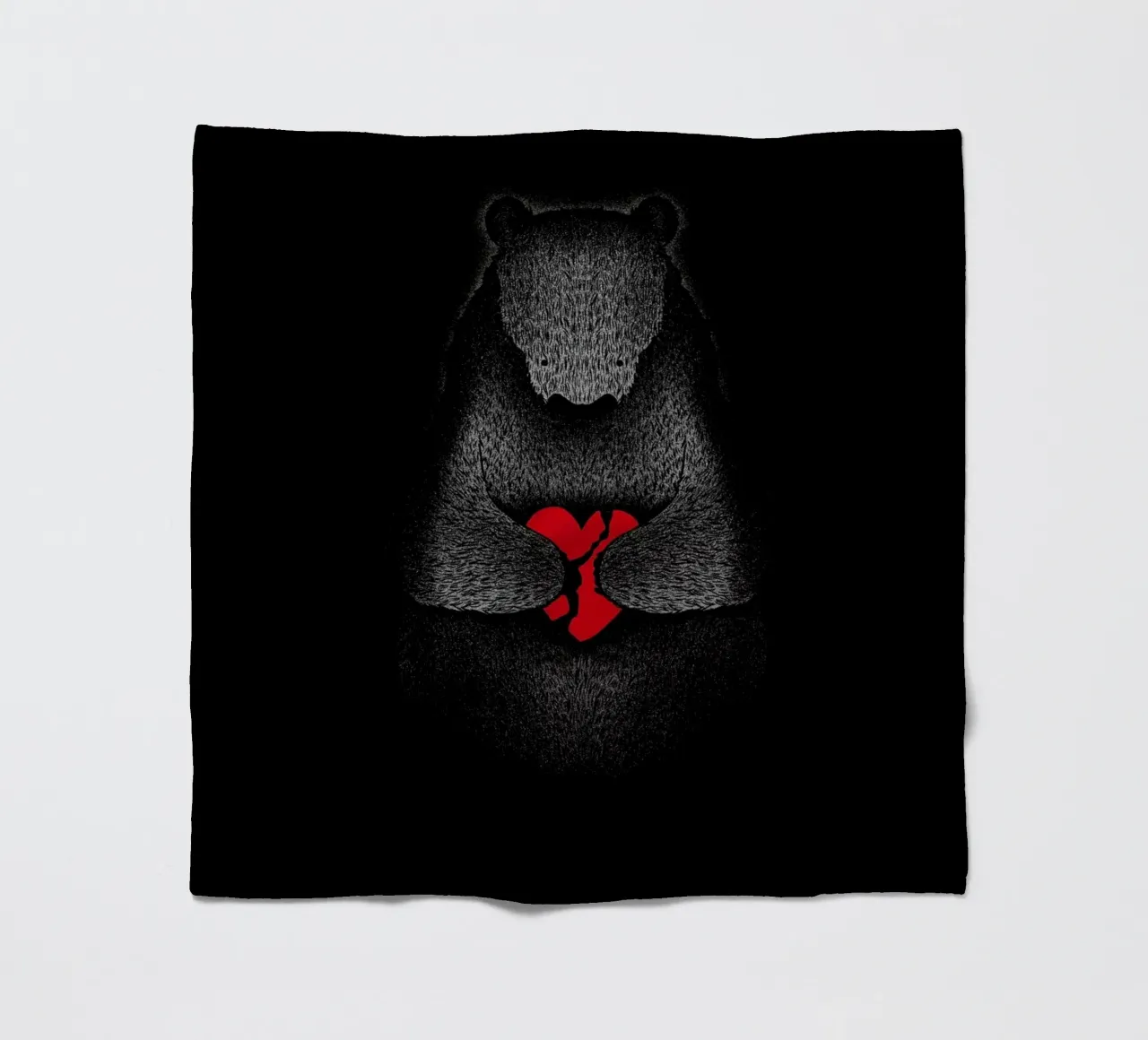 Broken Fleecedecke von Tobe Fonseca