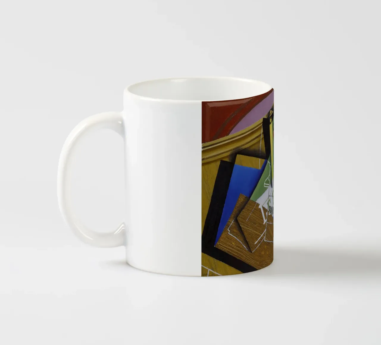 Juan Gris - La bottiglia di Bordeaux. 1915. tazza in ceramica da ARTOTHEK