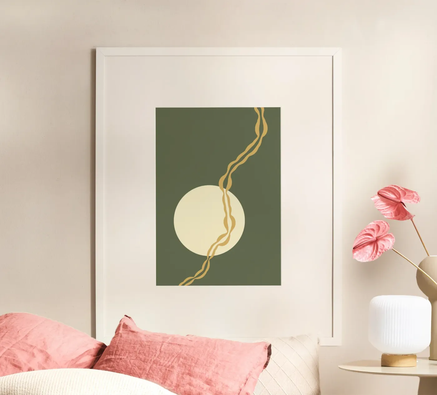 Golden Thread N°01 poster da No Straight Lines