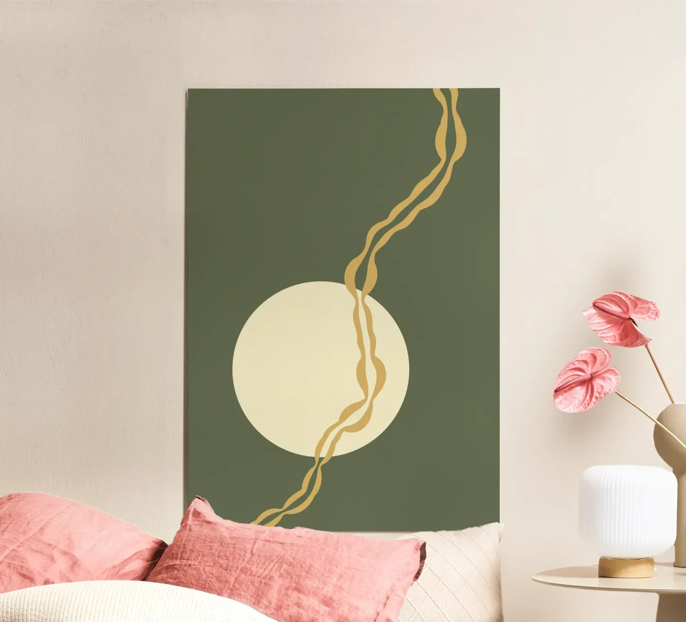 Golden Thread N°01 poster da No Straight Lines