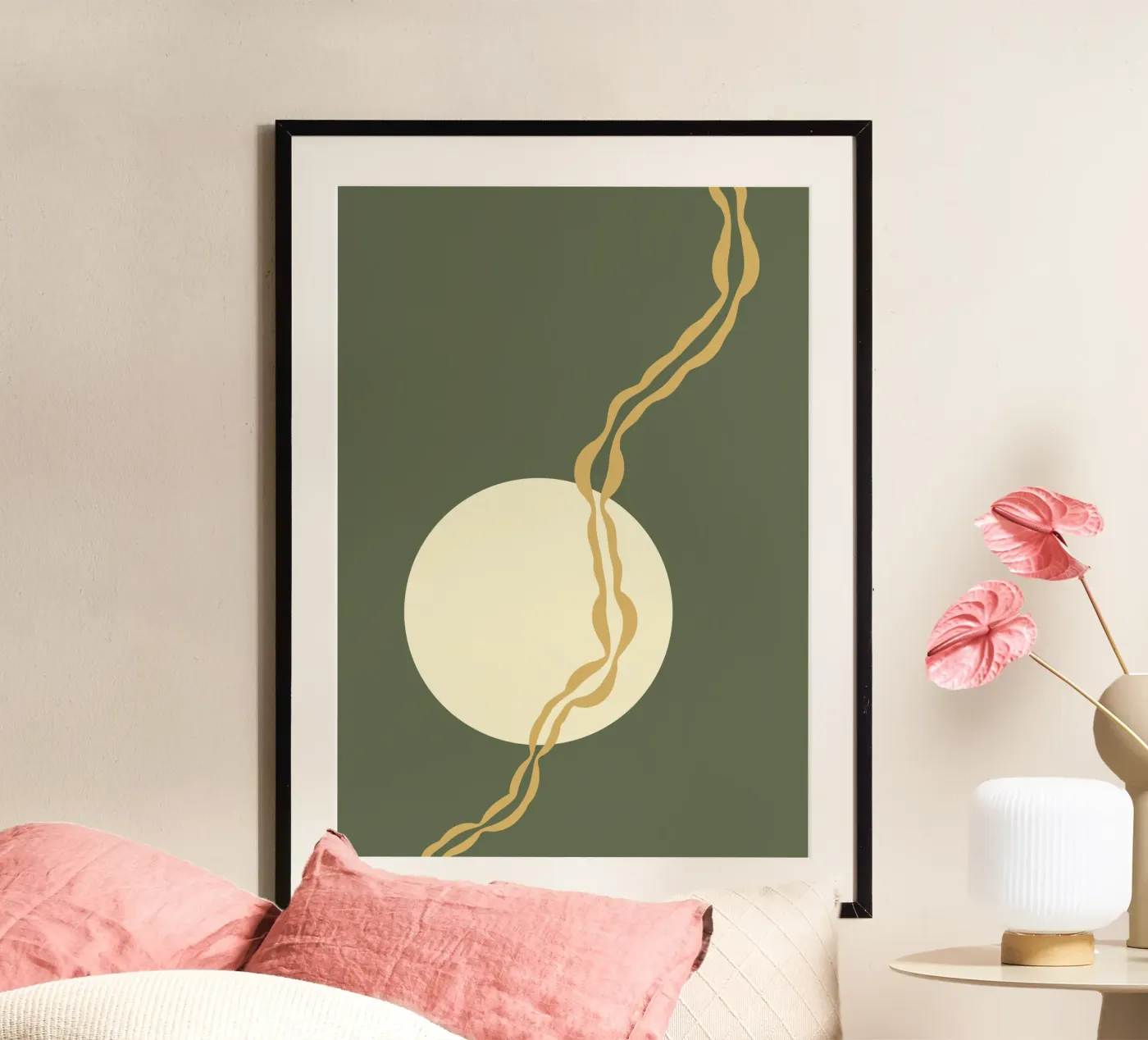 Golden Thread N°01 poster da No Straight Lines