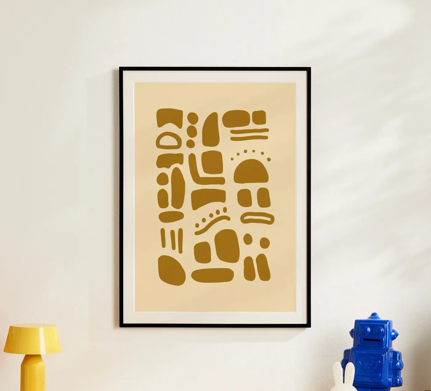 Ochre Language poster by No Straight Lines
