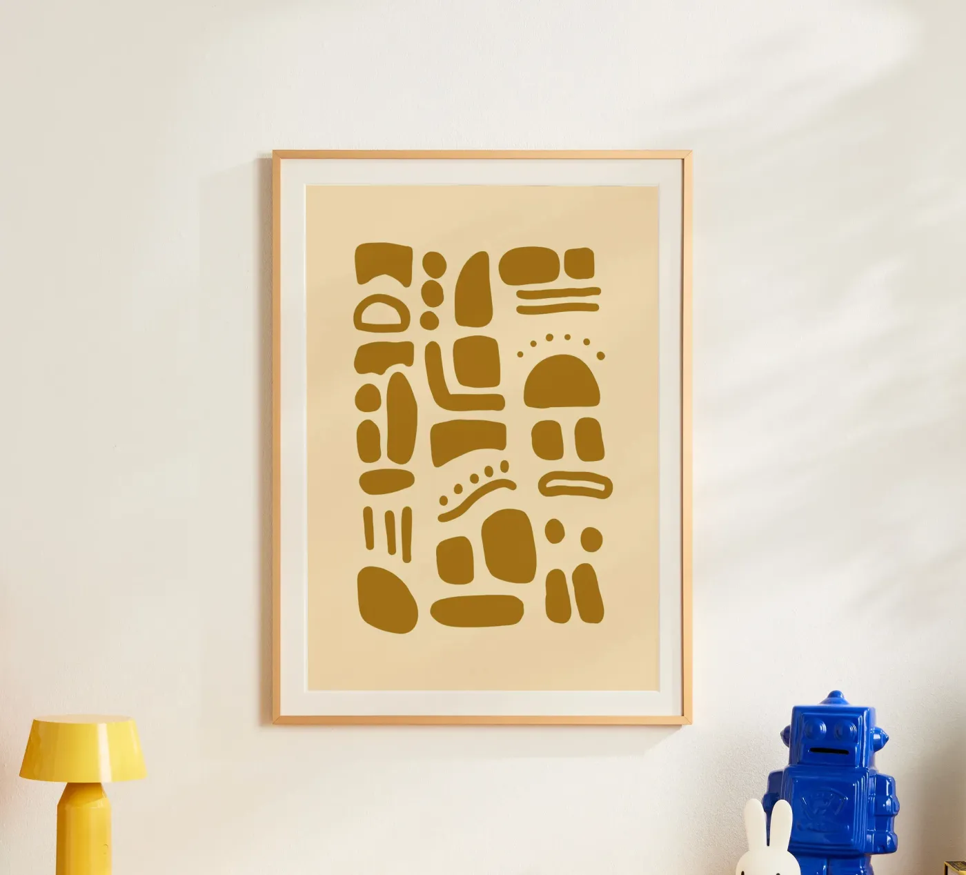 Ochre Language poster by No Straight Lines