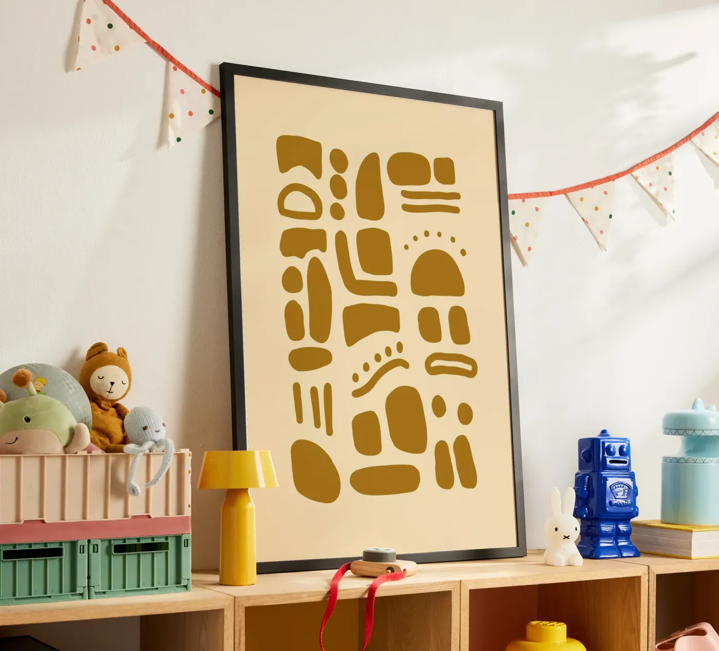 Ochre Language poster by No Straight Lines