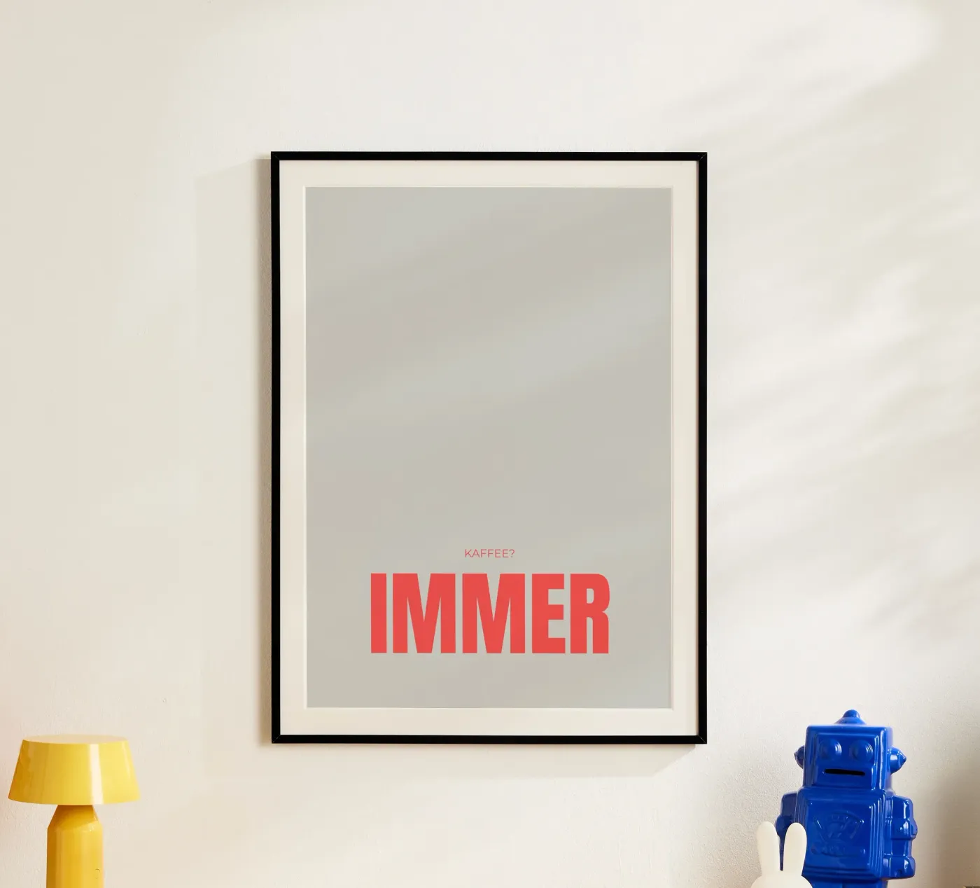 KAFFEE?IMMER Poster von lisasflausenimkopf