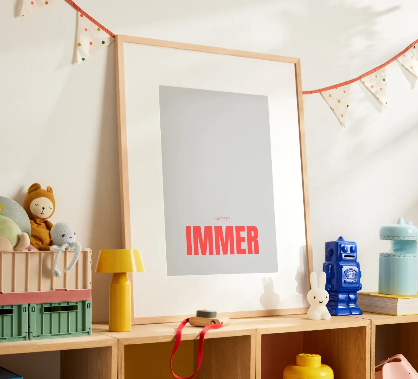 KAFFEE?IMMER Poster von lisasflausenimkopf