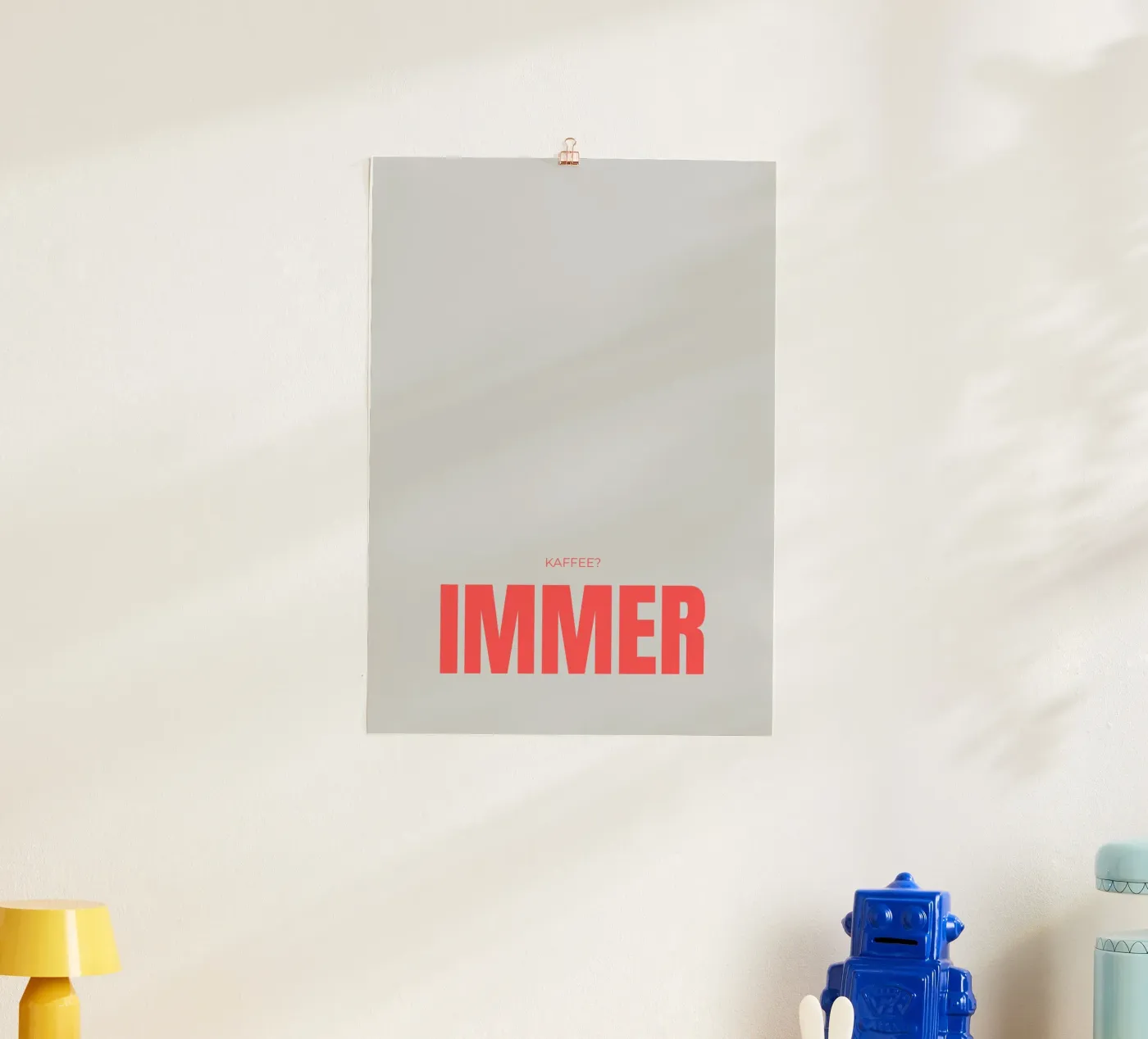 KAFFEE?IMMER Poster von lisasflausenimkopf