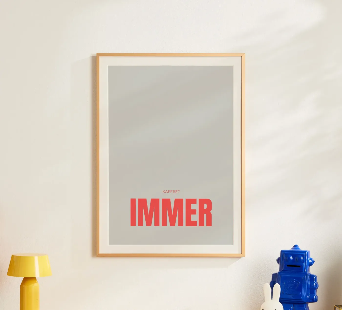 KAFFEE?IMMER Poster von lisasflausenimkopf