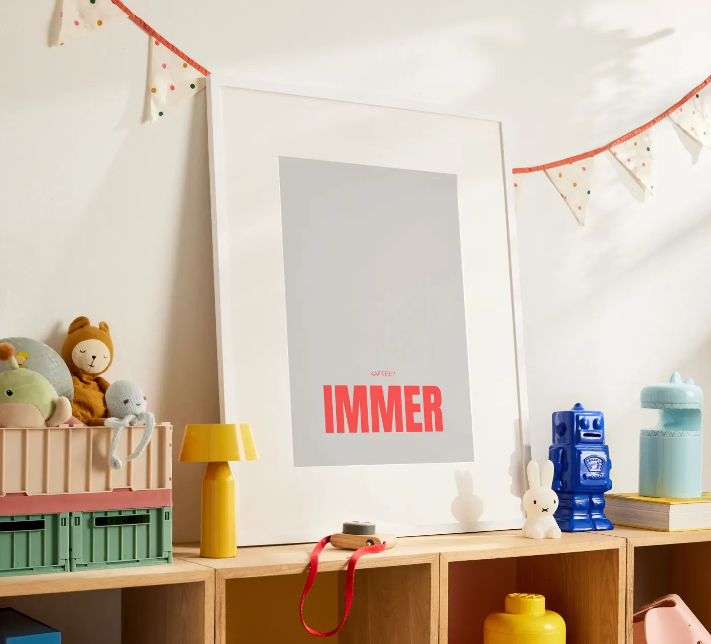 KAFFEE?IMMER Poster von lisasflausenimkopf