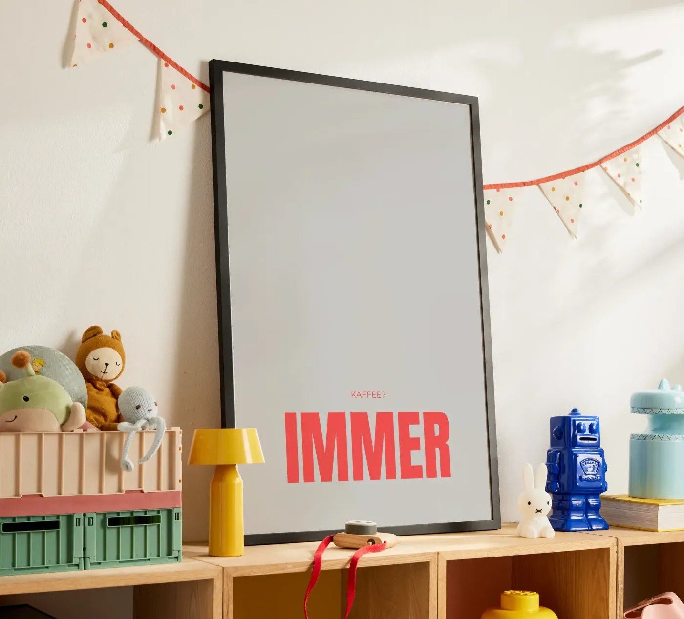KAFFEE?IMMER Poster von lisasflausenimkopf