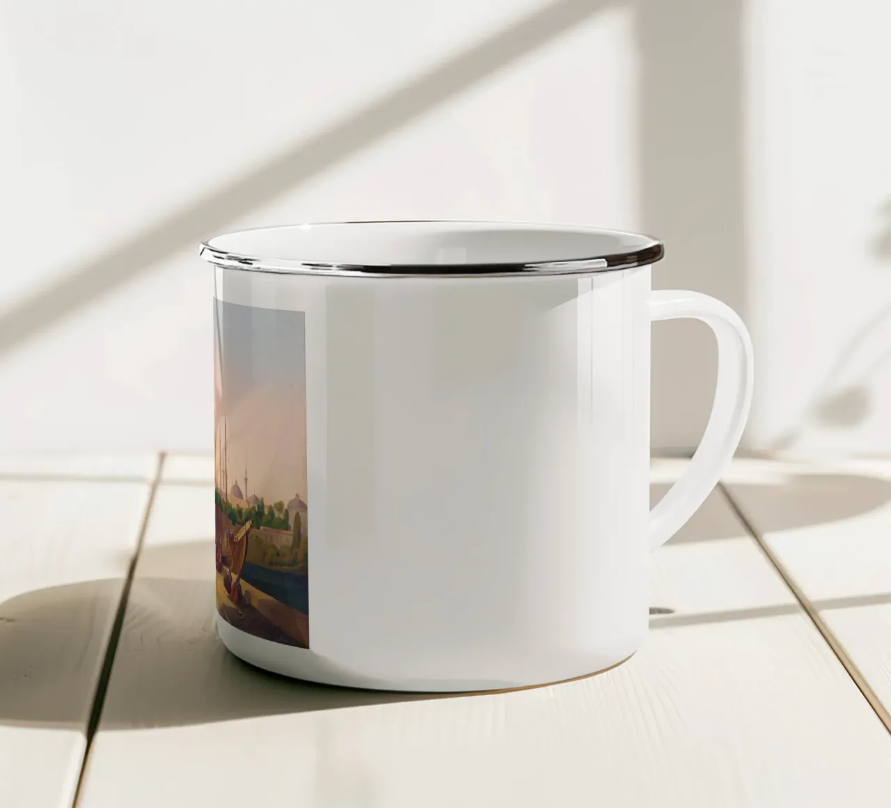 August Finke - Santa Sofia tazza in smalto da ARTOTHEK