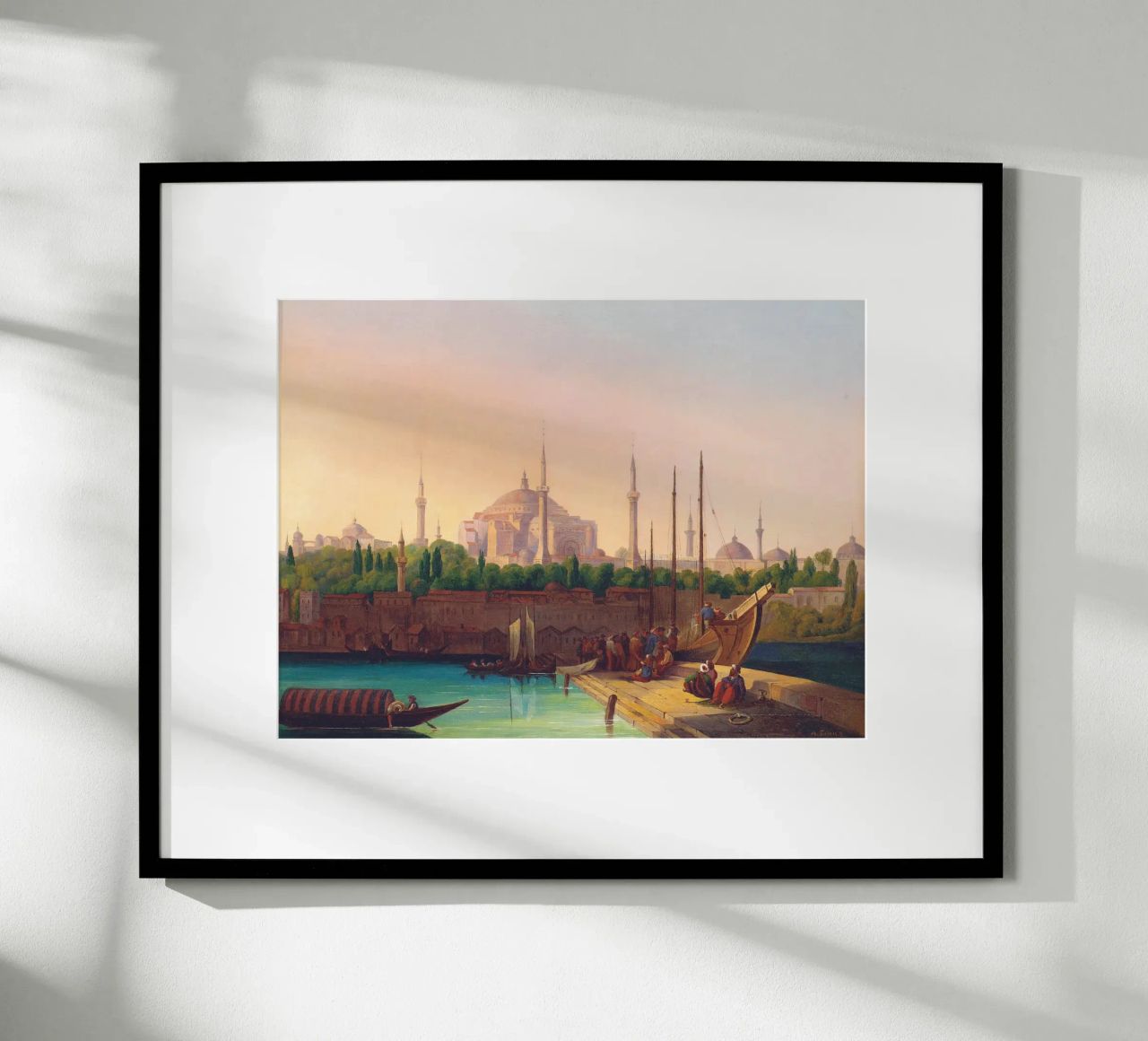 August Finke - Hagia Sophia Poster von ARTOTHEK