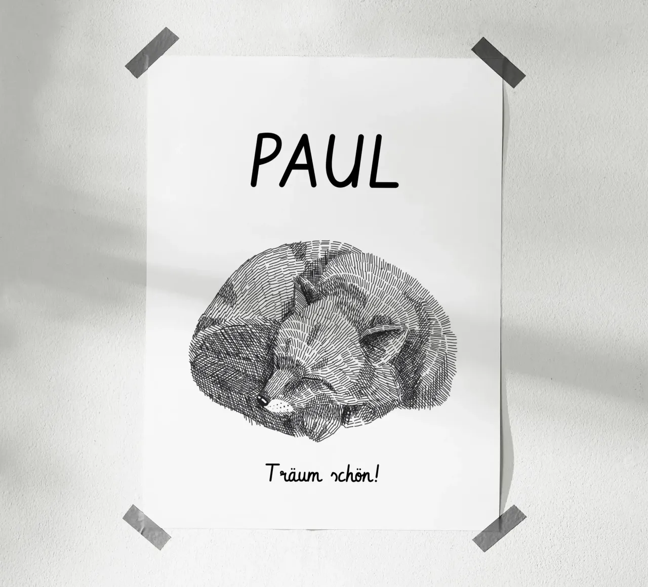 Fuchs - Träume mit Name poster da Ohkimiko