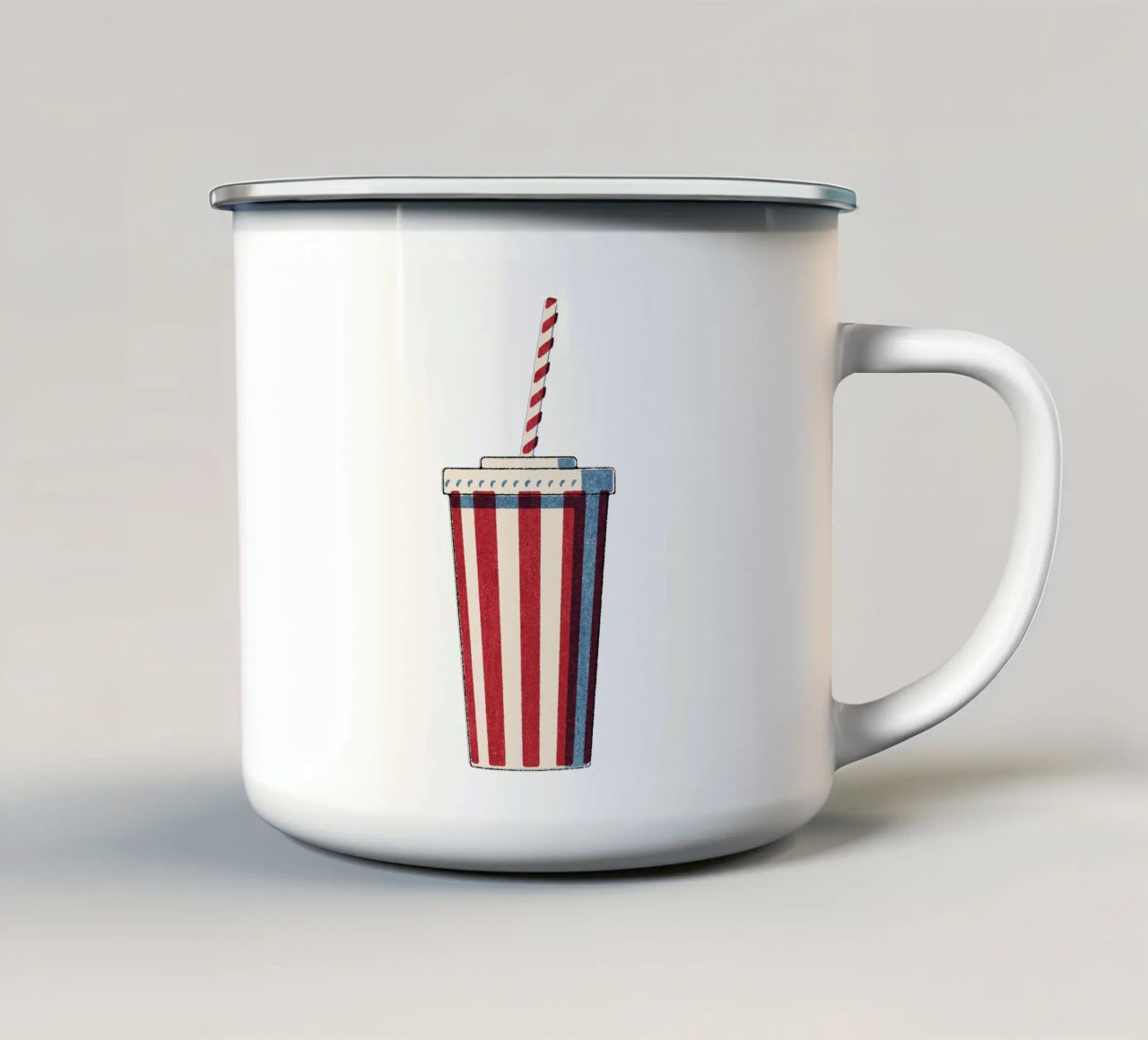 FAST FOOD - Softdrink tazza in smalto da DANIEL COULMANN