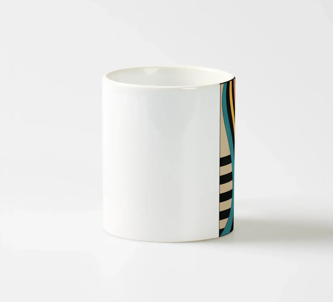 Astrazione geometrica 44 tazza in ceramica da Gaite