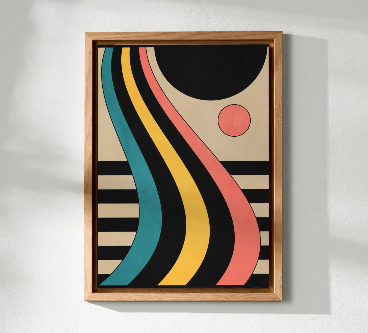 Geometric Abstraction 44 alu-dibond by Gaite