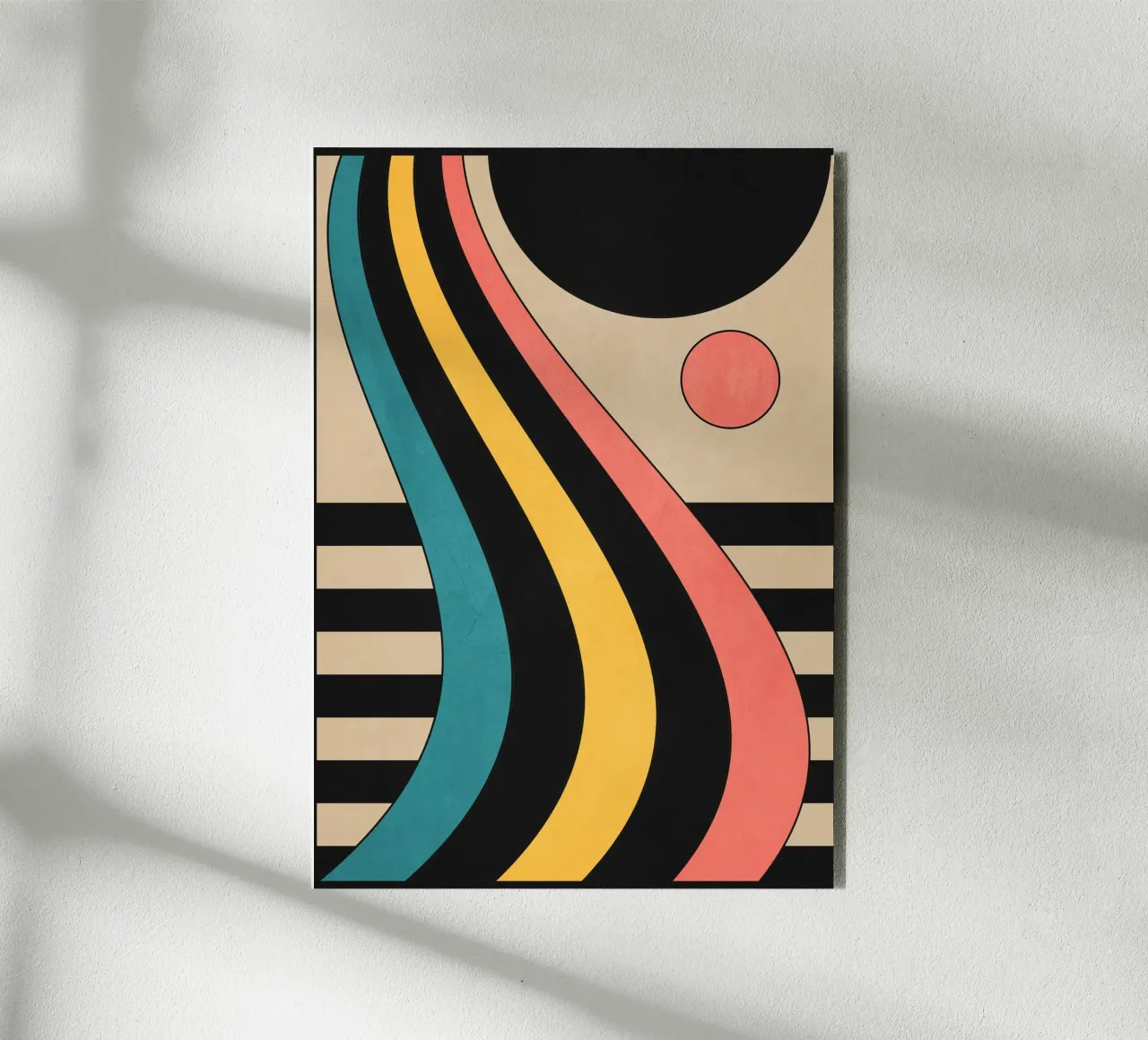 Geometric Abstraction 44 alu-dibond by Gaite