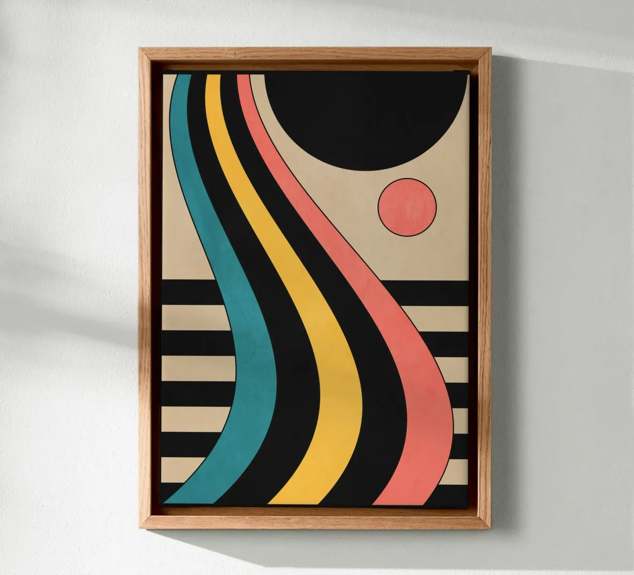 Geometric Abstraction 44 canvas by Gaite