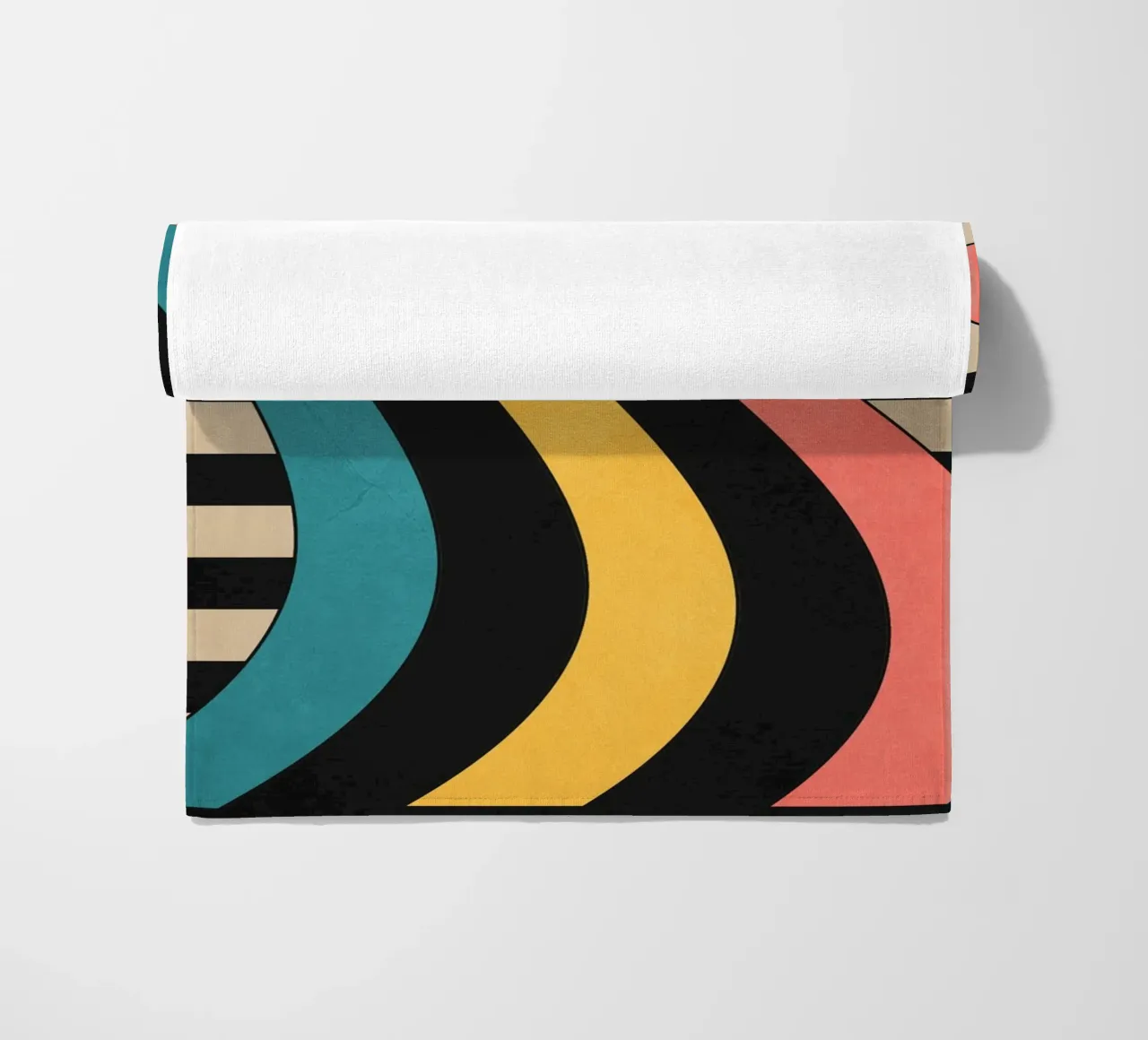 Geometric Abstraction 44 beach towel by Gaite