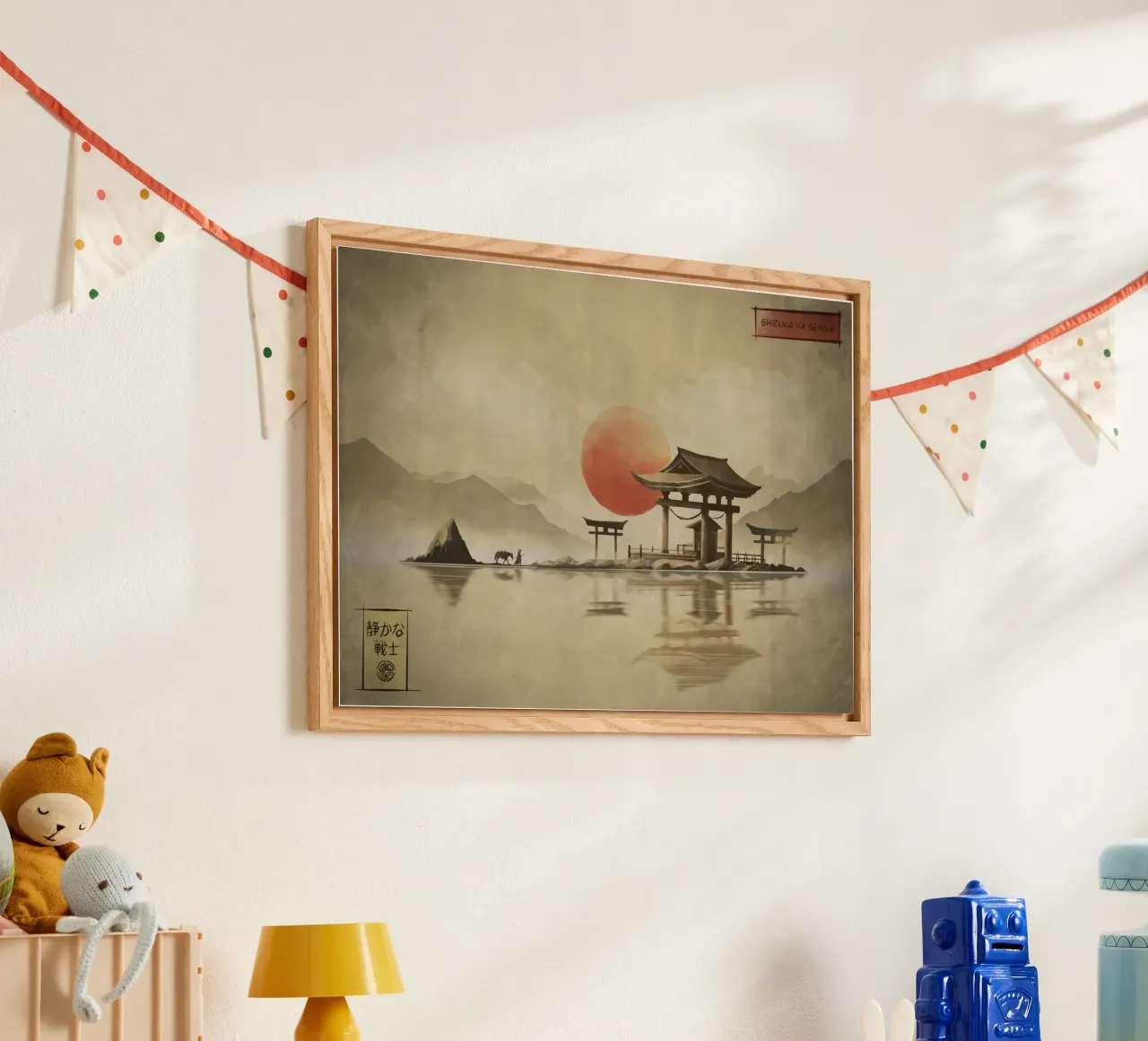 Tranquil Warrior plexiglass da Froze Studio