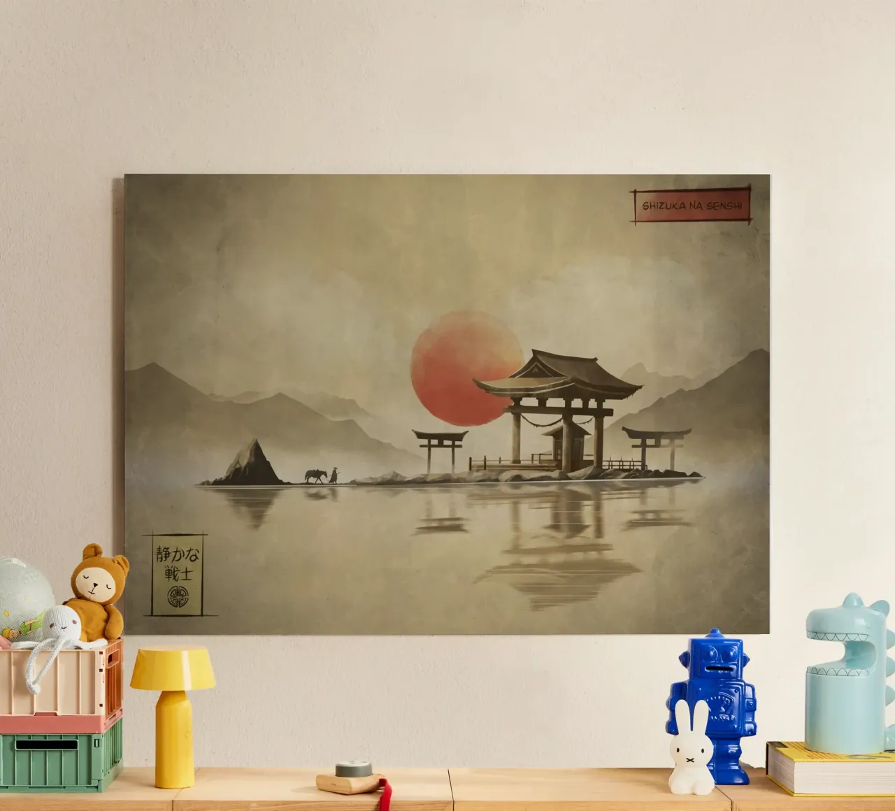 Tranquil Warrior plexiglass da Froze Studio