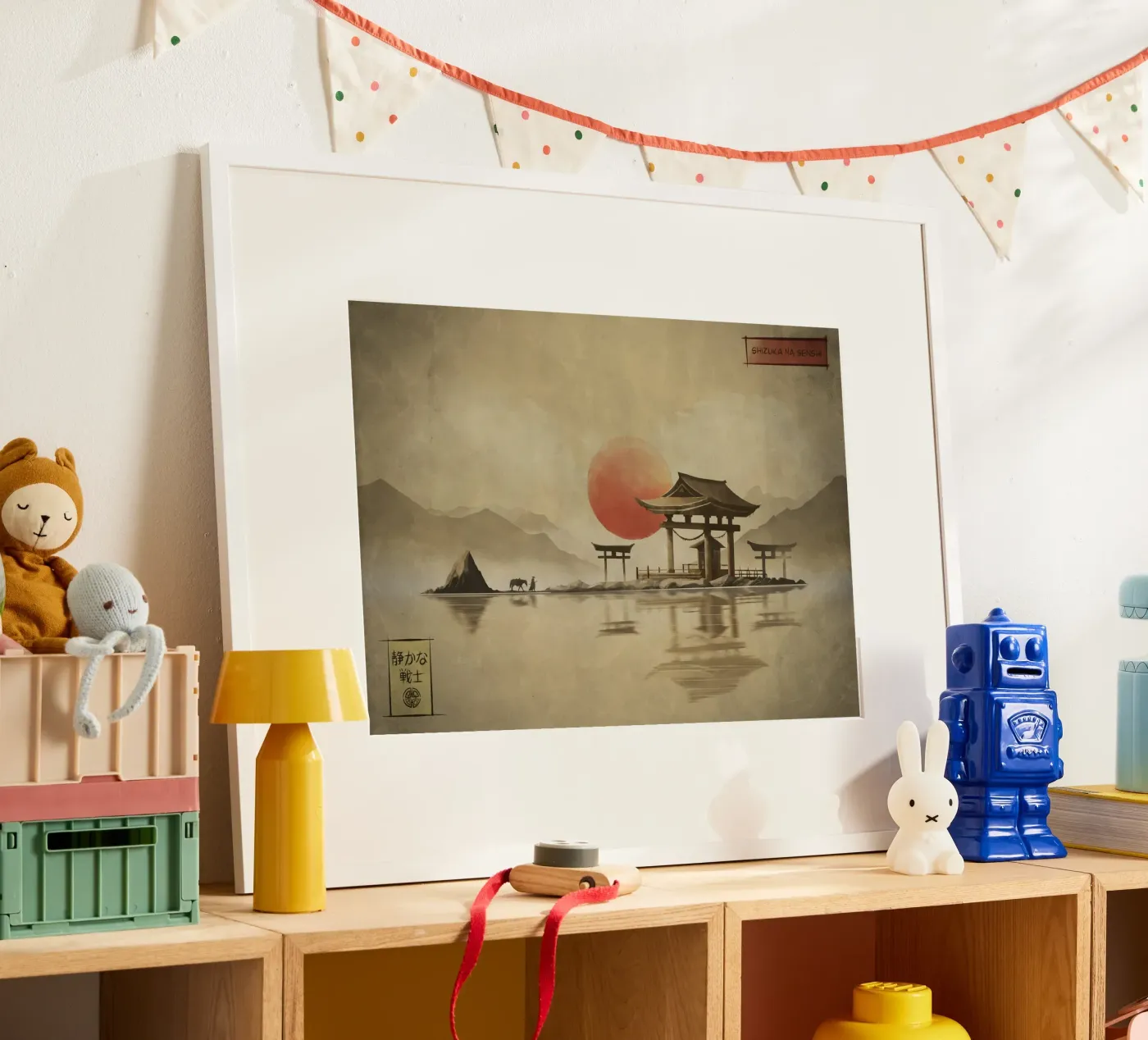 Tranquil Warrior poster by Froze Studio