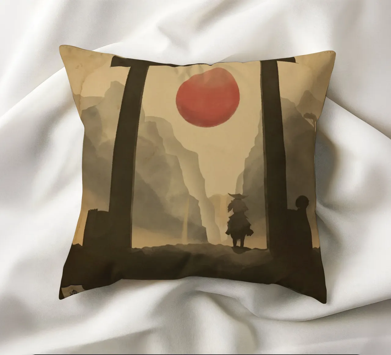 Flowing Path cuscino da Froze Studio