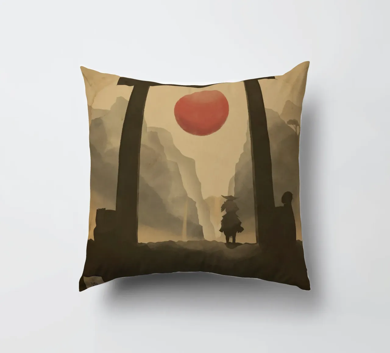 Flowing Path cuscino da Froze Studio