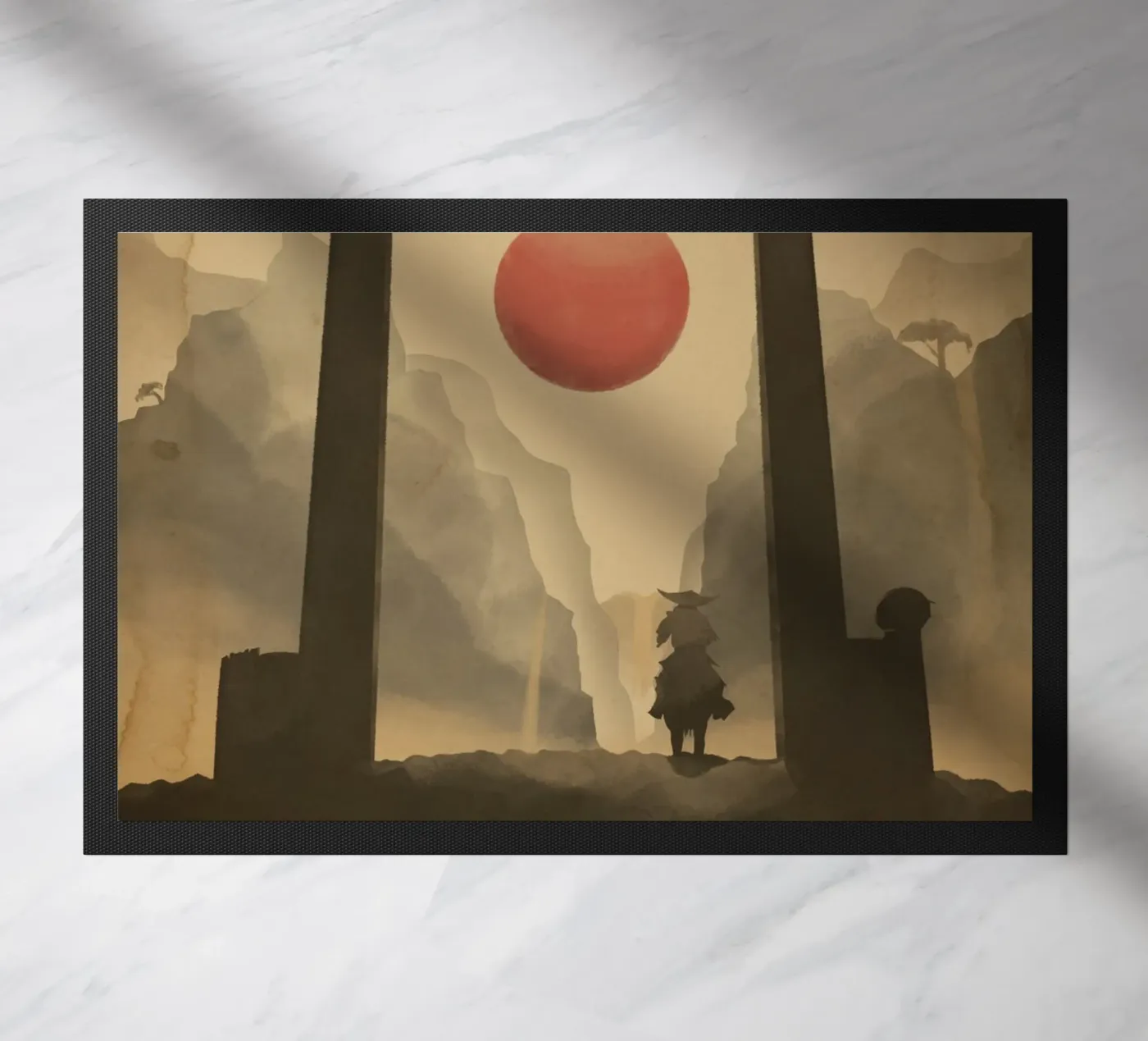 Flowing Path paillasson de Froze Studio