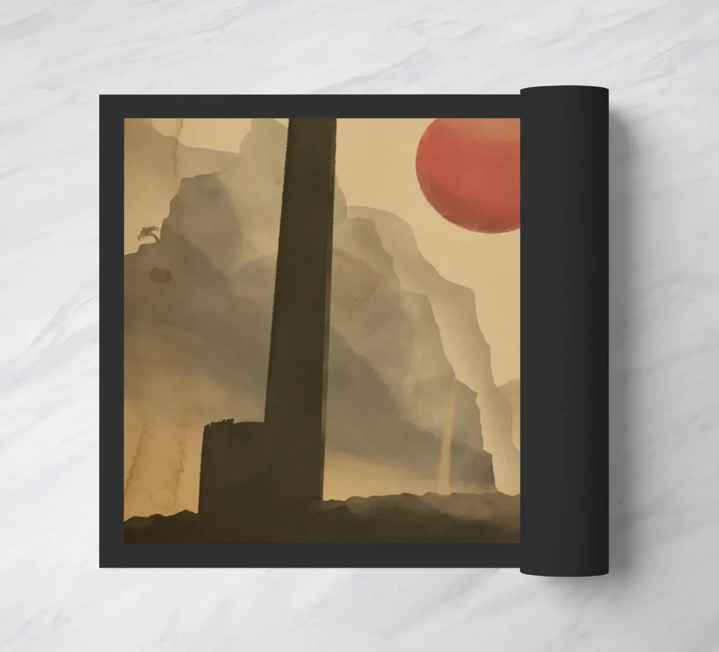 Flowing Path paillasson de Froze Studio