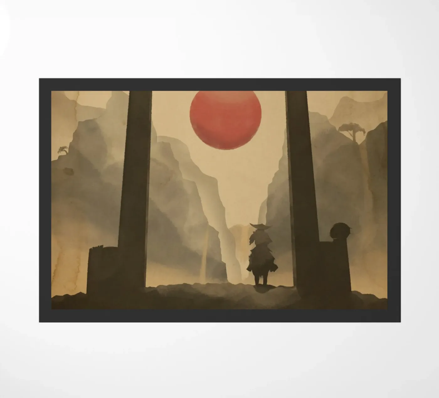 Flowing Path paillasson de Froze Studio