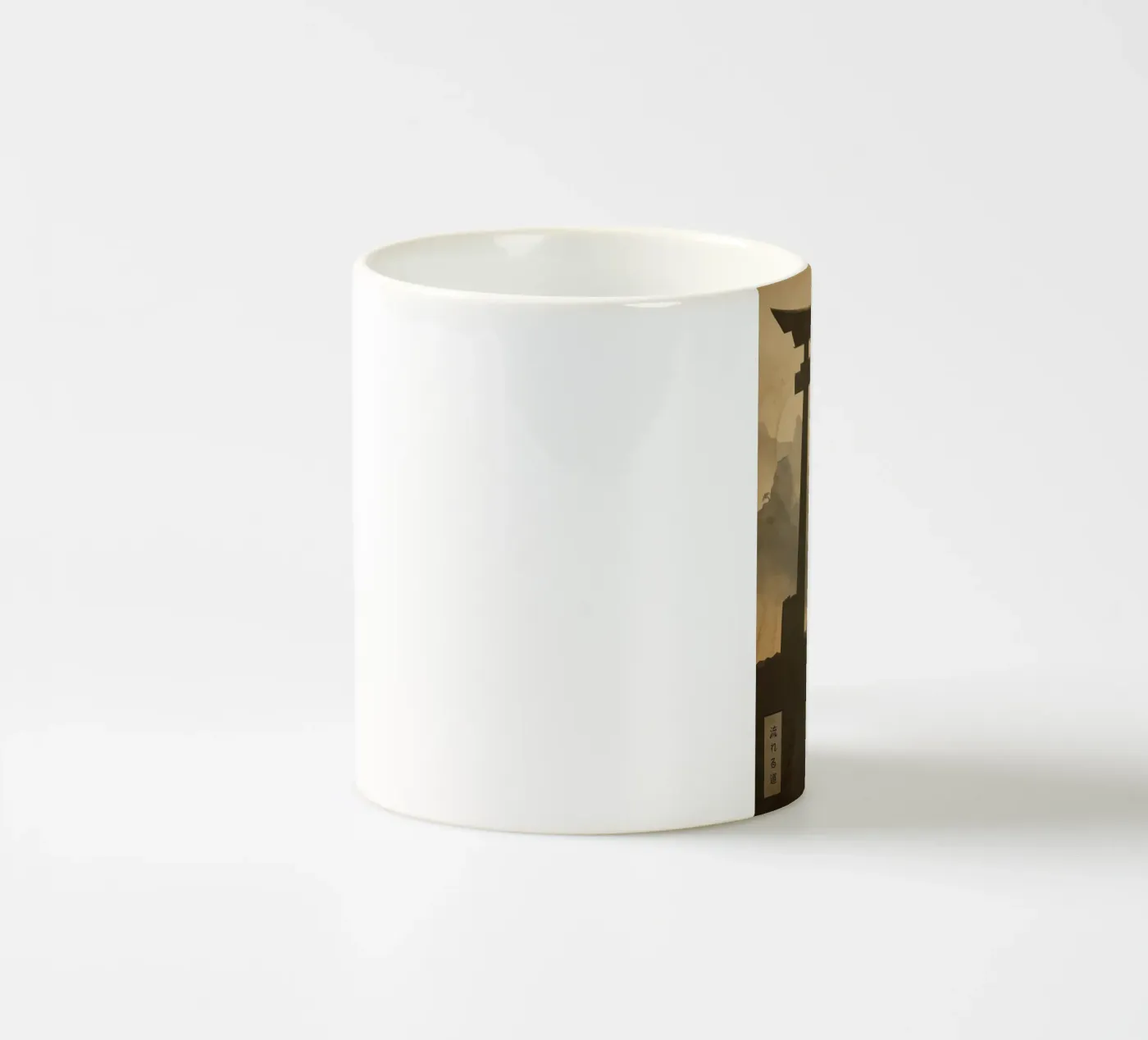 Flowing Path ceramic mug by Froze Studio