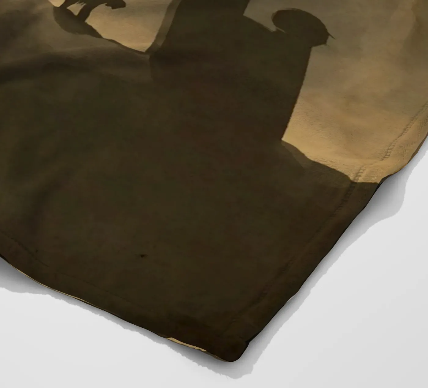 Flowing Path fleece blanket by Froze Studio