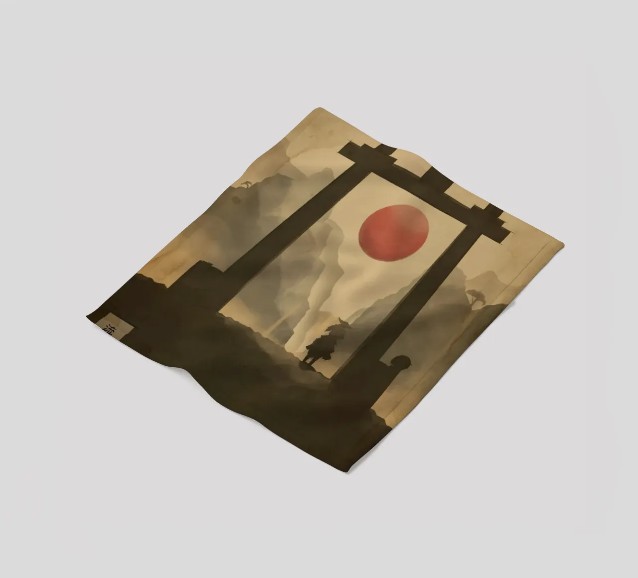 Flowing Path fleecedeken van Froze Studio