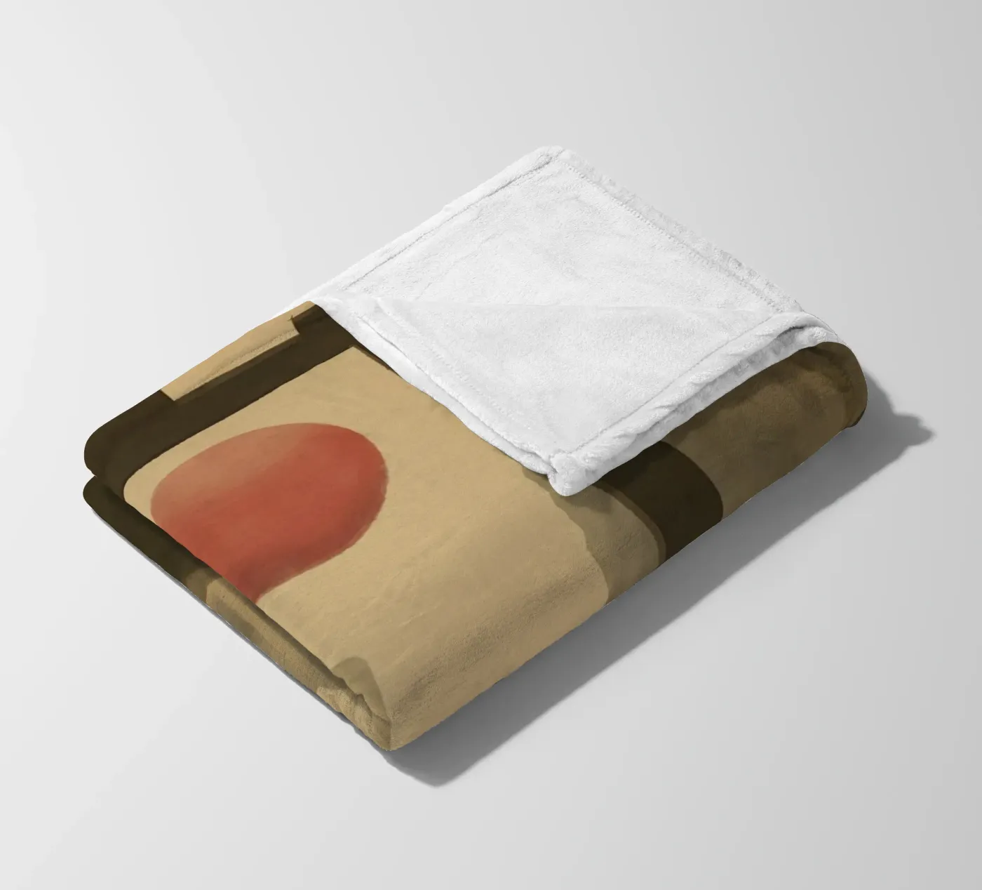 Flowing Path fleece blanket by Froze Studio