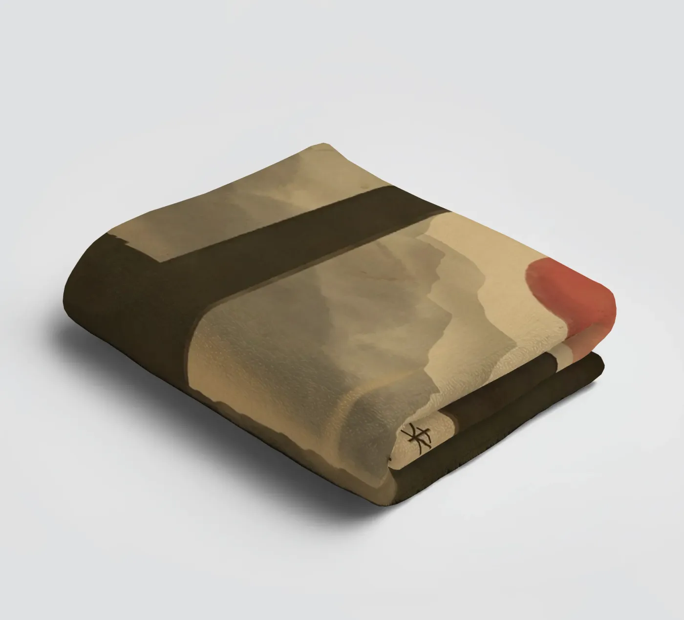 Flowing Path badhanddoek van Froze Studio