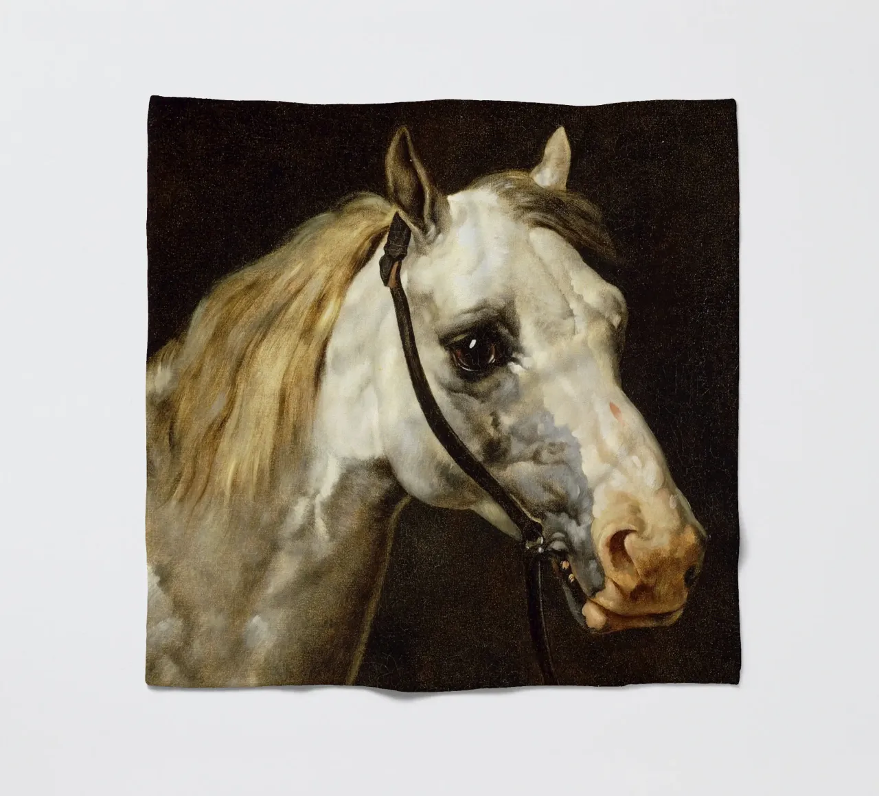 Théodore Géricault - Testa di cavallo pavone coperta in pile da ARTOTHEK