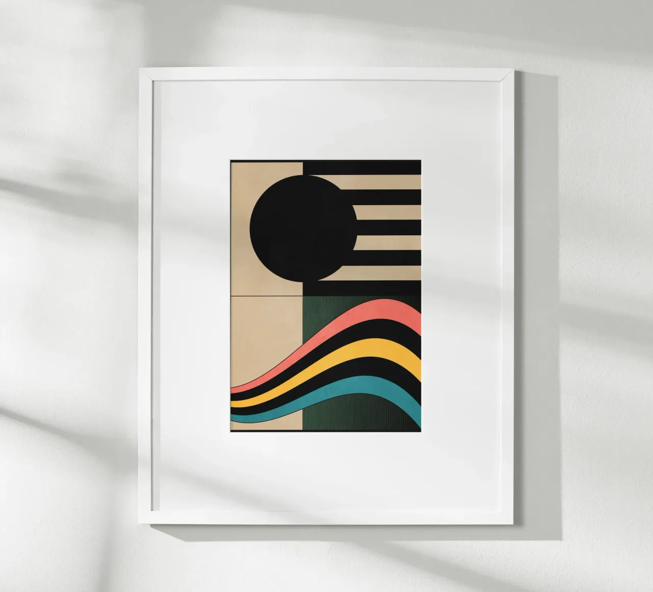 Astrazione geometrica 45 carta hahnemühle da Gaite