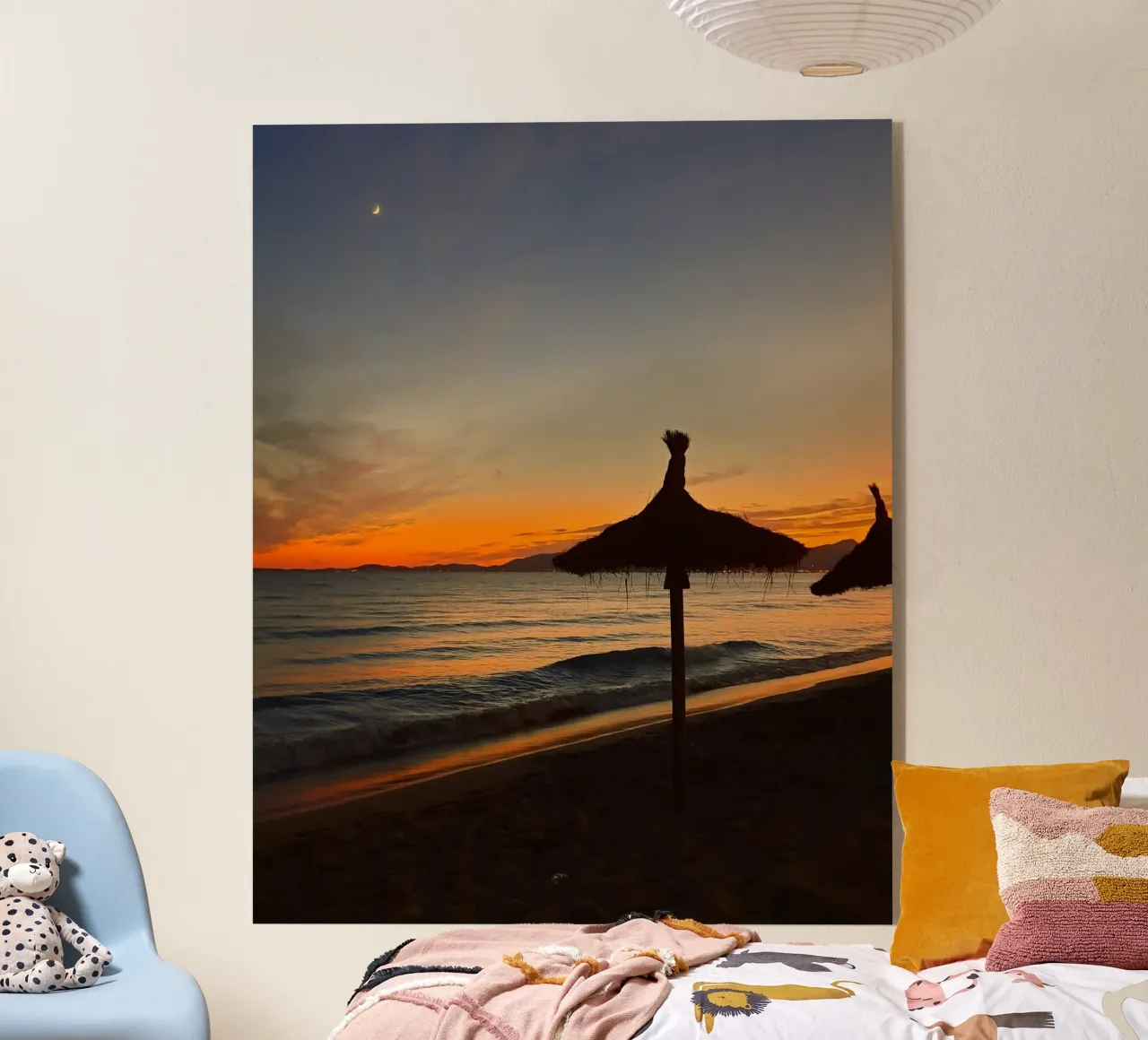 Sunset on the Beach plexiglass da Les Meravelles